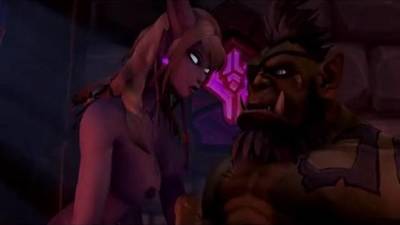 3d-warcraft-the last night (warcraft adult animation)