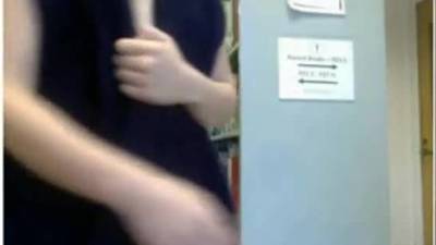 Cam girls get naked in the library - www.cromweltube.com