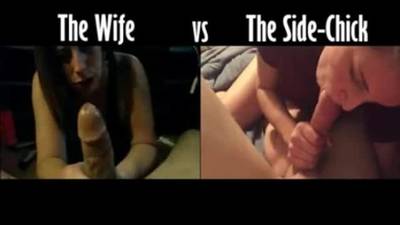 Wife vs sidechick - voir mon profil pour plus de films amateurs