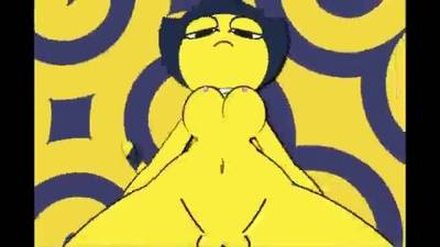 Animal crossing: ankha's pussy fucking sex loop