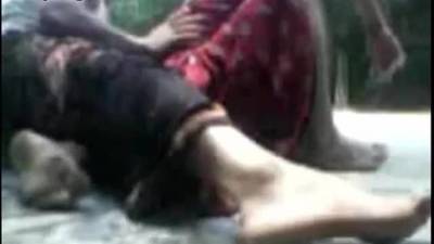 Indian village hot bhabhi enjoying sex devor on top of roof - wowmoyback